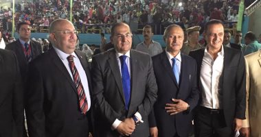 بالصور.. بدء حفل الزفاف الجماعى بسوهاج بحضور الأزهرى والجفرى وطارق علام