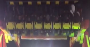 رواد مواقع التواصل يتداولون فيديو سقوط فتاة من لعبة خطيرة بملاهى فى جمصة