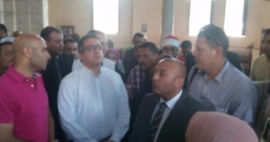 وزير الآثار يشدد بالبدء فى حفائر تل مصطاى وزيادة أفراد الأمن بالموقع