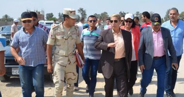 بالصور.. محافظ الاسماعيلية يتفقد المرحلة الأولى لمشروع محطة مياه الشرب الجديدة