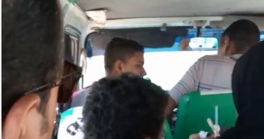 بالفيديو.. "اليوم السابع" بالسويس يكشف عدم التزام السائقين بتعريفة الركوب 
