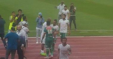 بالصور.. مباراة الزمالك والاتحاد.. حضور مرتضى ومصافحة شيكابالا وإمام