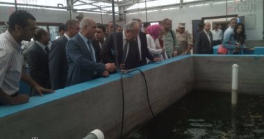 بالصور.. وزير التنمية المحلية ومحافظ كفر الشيخ يتفقدان جامعة كفر الشيخ