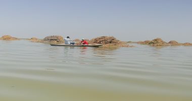 بالفيديو والصور.. نرصد أعمال التطهير قبل وبعد ببحيرة المنزلة فى دمياط