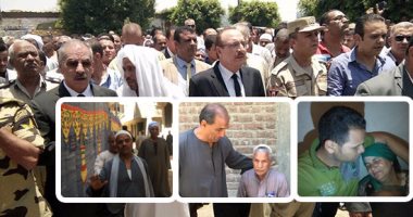 بالصور.. مصر تزف شهداء جيشها للسماء.. "اليوم السابع" يرصد مشاهد الفرح والدموع فى منازل أسر الأبطال.. والدة شهيد المنيا ترى رؤيا استشهاده.. ووالد محمود صبرى: كان نفسى "أجوزه".. وبنى سويف تودع إمام الكتيبة 103