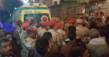 الآلاف يودعون شهداء رفح فى جنازات مهيبة بالمحافظات