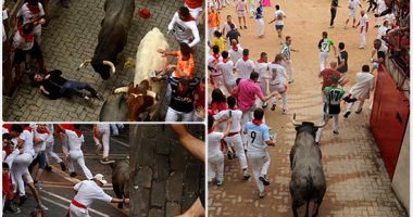 انطلاق اليوم الثانى لمهرجان مصارعة الثيران فى أسبانيا