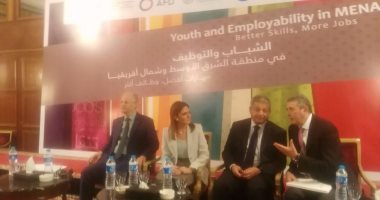 انطلاق فعاليات مؤتمر التوظيف بحضور وزيرى الاستثمار والشباب