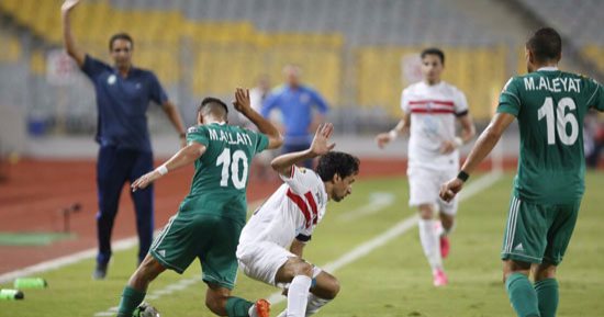 بالفيديو والصور.. باسم مرسى يحرز هدف تقدم الزمالك على أهلى طرابلس