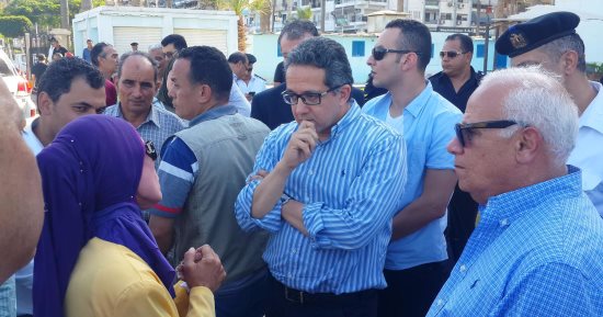 وزير الآثار يقترح تنظيم عرض بانورامى على ضفاف قناة السويس يحكى تاريخ الممر