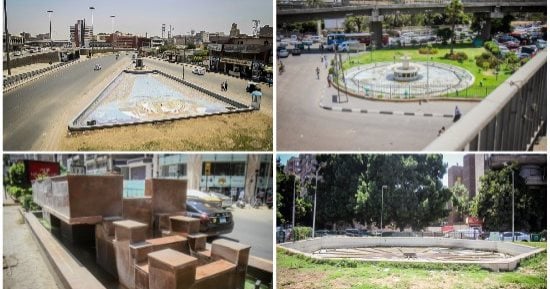 النافورات فى ميادين مصر "منظر حضارى" مع إيقاف التنفيذ
