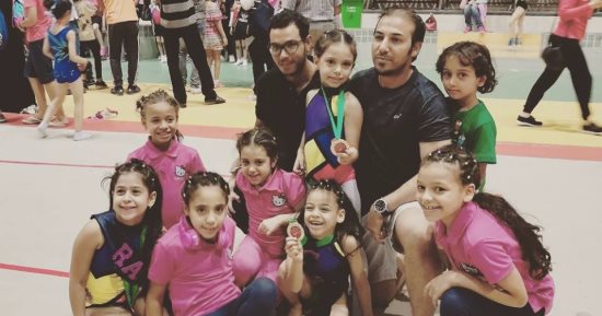 بالصور.. بلدية المحلة يحصد المركز الأول فى بطولة الجمهورية لجمباز الأيروبيك
