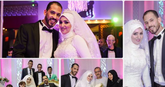 حفل زفاف الزميل أحمد عبد الهادى وسط فرحة الأهل والأصدقاء