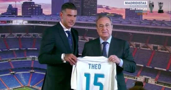 بالفيديو والصور.. ريال مدريد يقدم ثيو هيرنانديز لوسائل الإعلام