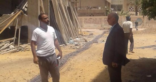  رئيس مدينة شبرا : إفتتاح التوسعات الجديدة بالمدارس مع بداية العام الدراسى