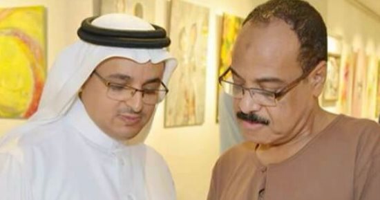 "ضى" يكرم التشكيلى أحمد عبد الجواد لمشاركته بورشة الملتقى المصرى السعودى  