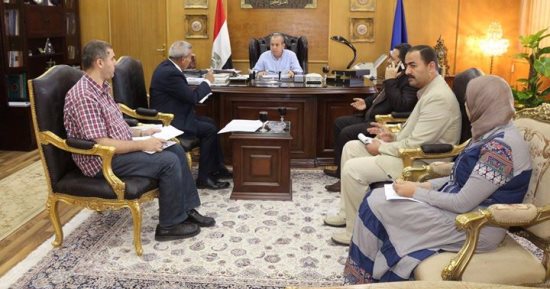 محافظ دمياط : 682 طلب لتقنين أوضاع أراضى أملاك الدولة