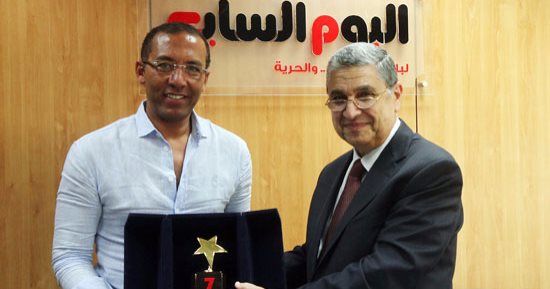 "اليوم السابع" يكرم وزير الكهرباء احتفالا بـ3سنوات على إنهاء أزمة الانقطاع