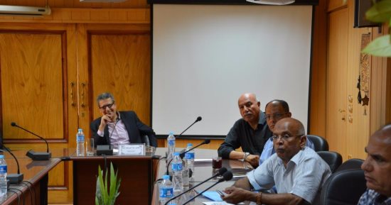 مجلس جامعة دمياط يناقش استعدادات كلية الهندسة للعمل