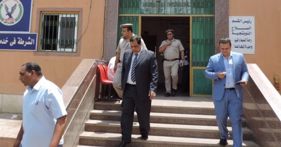 بالصور .. مدير أمن كفر الشيخ يتفقد الخدمات الأمنية بالحامول