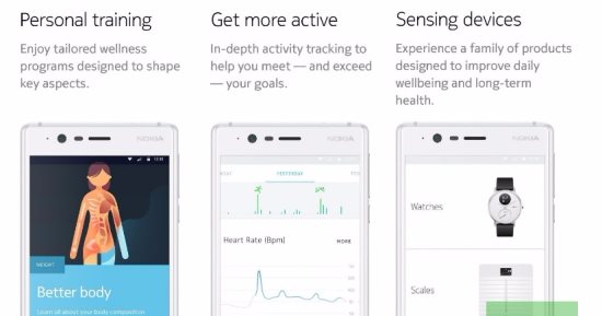 نوكيا تطلق تحديثا جديدا لتطبيق الصحة Health Mate بعد شكاوى المستخدمين