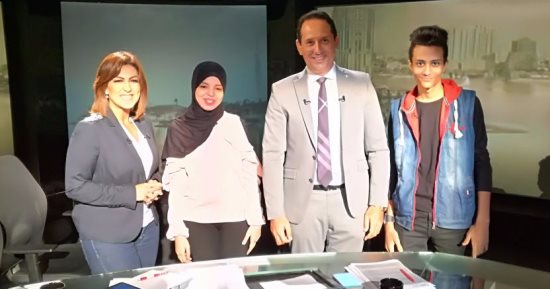 بالصور.. "القاهرة 360" يحتفل بأوائل الثانوية العامة