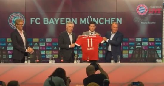 ريال مدريد يجدد عقد رودريجيز حتى 2021 قبل انتقاله لبايرن ميونخ