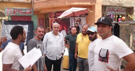 بالصور محمد النقلى فى حارة العدل بسبب "الدولى"