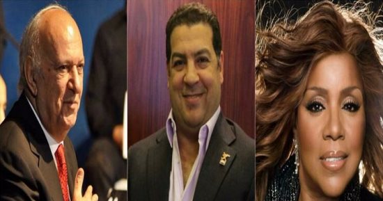 المطربة العالمية جلوريا جاينور والوسيقار عمر خيرت نجوم حفل D.R.N