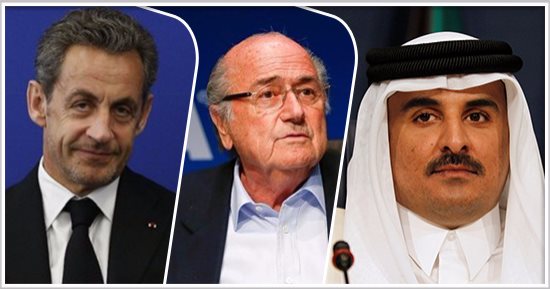 تداول تسريب صوتى لبلاتر يفضح تورط تميم وساركوزى لاستضافة قطر مونديال2022