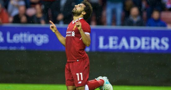 محمد صلاح فى اختبار ودى جديد مع ليفربول أمام كريستال بالاس