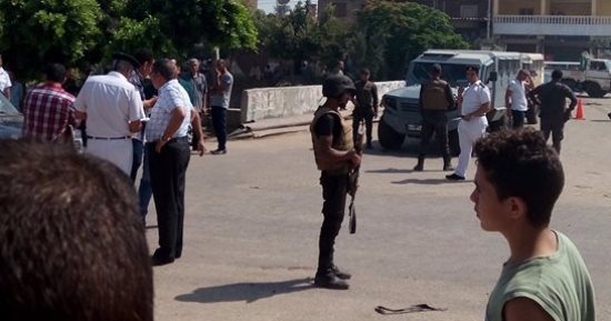 النيابة تنتقل لمعاينة موقع حادث البدرشين الإرهابى (تحديث)