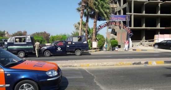 الأجهزة الأمنية بالبحر الأحمر تغلق الشاطئ محل واقعة حادث الغردقة