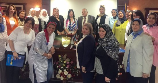 بالصور .. تدشين أول مجلس لسيدات أعمال بالغرفة التجارية بالبحيرة