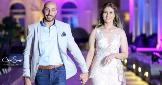 بالصور.. مذيعة المحور سارة حسن تحتفل بخطوبتها من رجل الأعمال حسين دياب