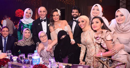 الموسيقار أمير عبد المجيد يحتفل بزفاف ابنته على الإعلامى أحمد الطاهرى