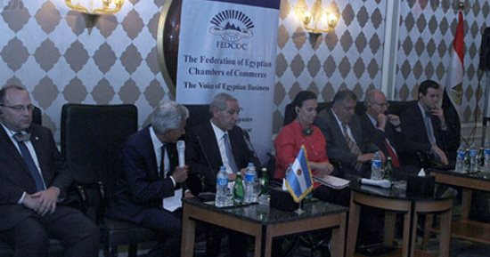 بالصور.. نائب رئيس الأرجنتين: 30 %من مواطنينا فقراء ونجري إصلاحا اقتصاديا مثل مصر