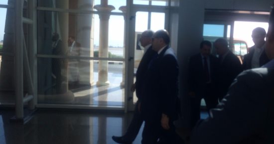 بالصور.. وزير التنمية المحلية يزور مقر جامعة سوهاج الجديدة