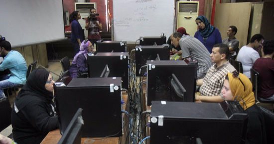 معامل الحاسب الآلى بالجامعات تستقبل اليوم طلاب مرحلة التنسيق الأولى