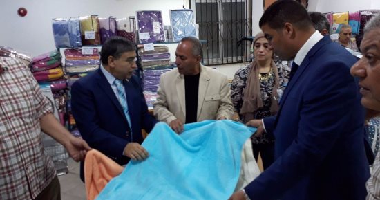شركه غزل المحلة تشارك فى معرض للملابس والأقمشة بنقابة المهندسين ببورسعيد
