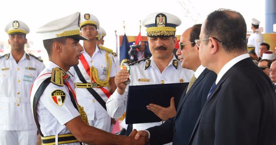 بالصور.. الرئيس السيسى يشهد احتفال أكاديمية الشرطة بيوم الخريجين