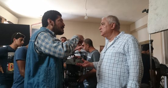 بالصور.. كواليس تصوير اليوم الأخير لمسلسل "الدولى"