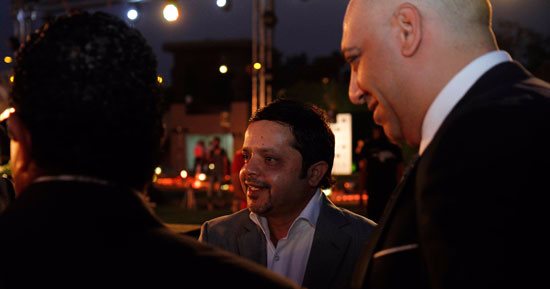 بالصور.. محمد هنيدى وغادة رجب وخيرى رمضان يصلون حفل انطلاق إذاعة d.r.n