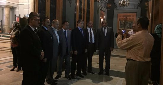 تأبين الكاتب محمد الكيلانى بحضور القيادات الصحفية بالإسكندرية بمركز إبداع