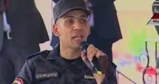 أحد مصابى الشرطة بفض رابعة: "احموا مصر وضحوا عشانها.. الوطن غالى"