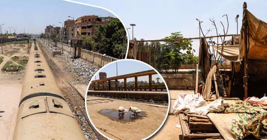 بالصور.. محطة قطار الزاوية الحمراء بلا موظفين.. أرصفتها أصبحت مأوى لـ"البط"..  "قهوجى" يضع يده عليها: "بسترزق منها".. ومسئول بالسكة الحديد: مكاتبها وكر للأعمال المنافية للآداب.. والهيئة: لا تحتاج موظفين