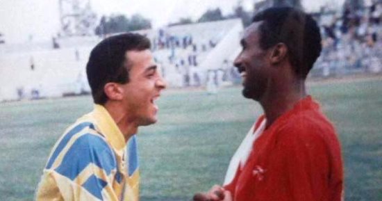 شاهد.. لحظات المرح بين "الكأس والسلحدار" فى التسعينيات