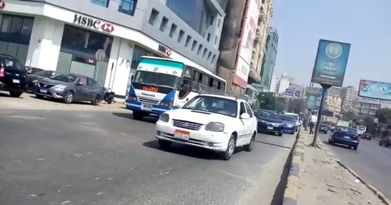 سيولة مرورية فى شوارع وميادين القاهرة والجيزة