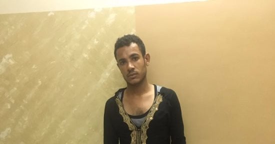 القبض على مزارع يرتدى نقابا أثناء مراقبته جواهرجى لسرقته فى مدينة السلام