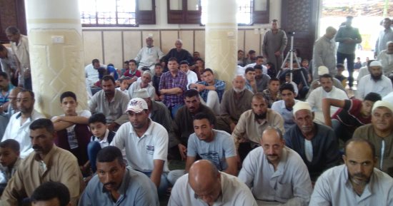 بالصور.. مدير عام الدعوة بكفر الشيخ يفتتح مسجدا مقاما على نفقة إماراتى